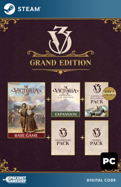 Victoria 3 - Grand Edition CD-Key [GLOBAL]